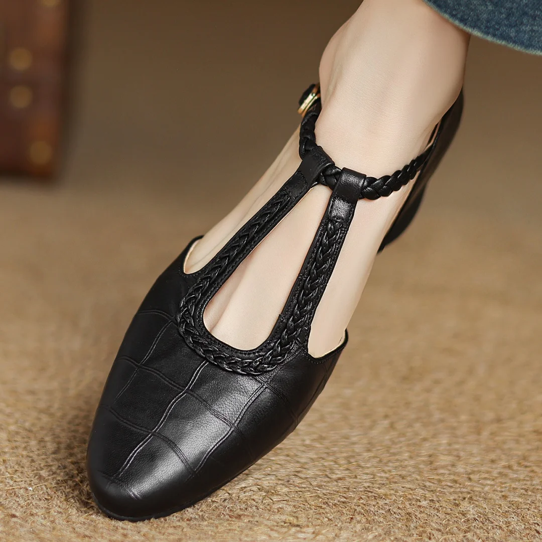 Vivienne™ | Kepa Leather Mary Janes