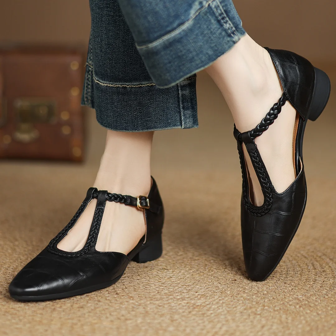 Vivienne™ | Kepa Leather Mary Janes