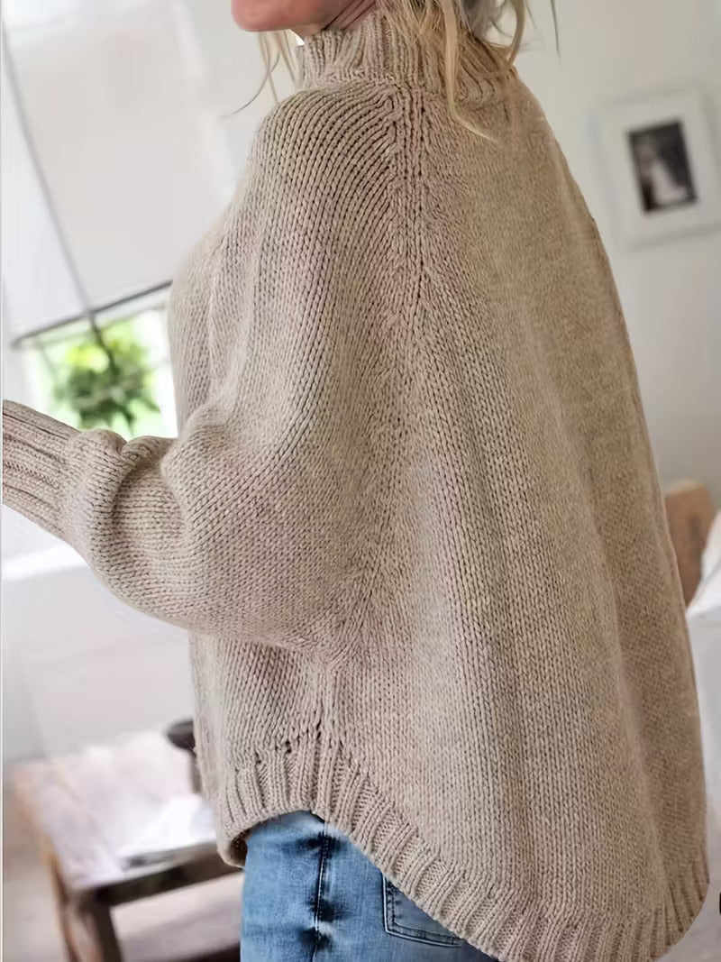 Pamella™ | Cable Knit Oversized Sweater