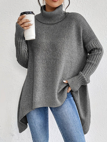 Tahlia™ | Effortlessly Chic High Neck Sweater