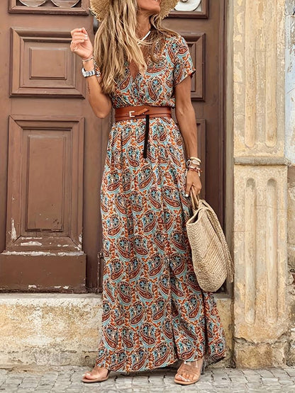 Kate - Chic Pleated Puff Sleeve Dress