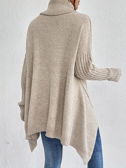 Tahlia™ | Effortlessly Chic High Neck Sweater