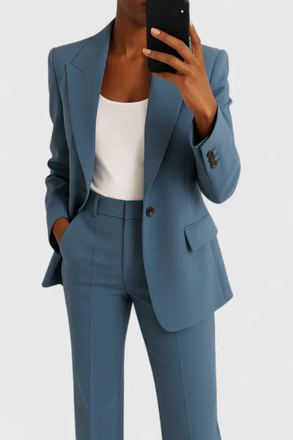 Corvella™ | Elegant Two-Piece Suit Set
