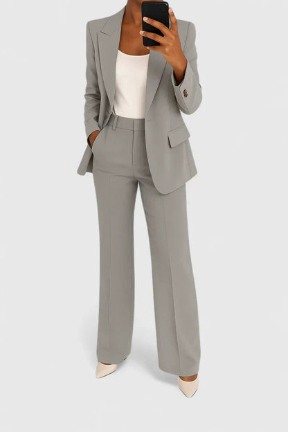 Corvella™ | Elegant Two-Piece Suit Set