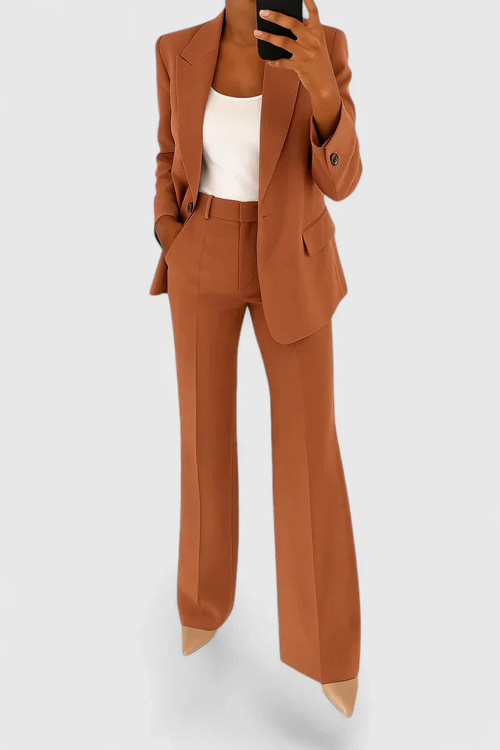 Corvella™ | Elegant Two-Piece Suit Set