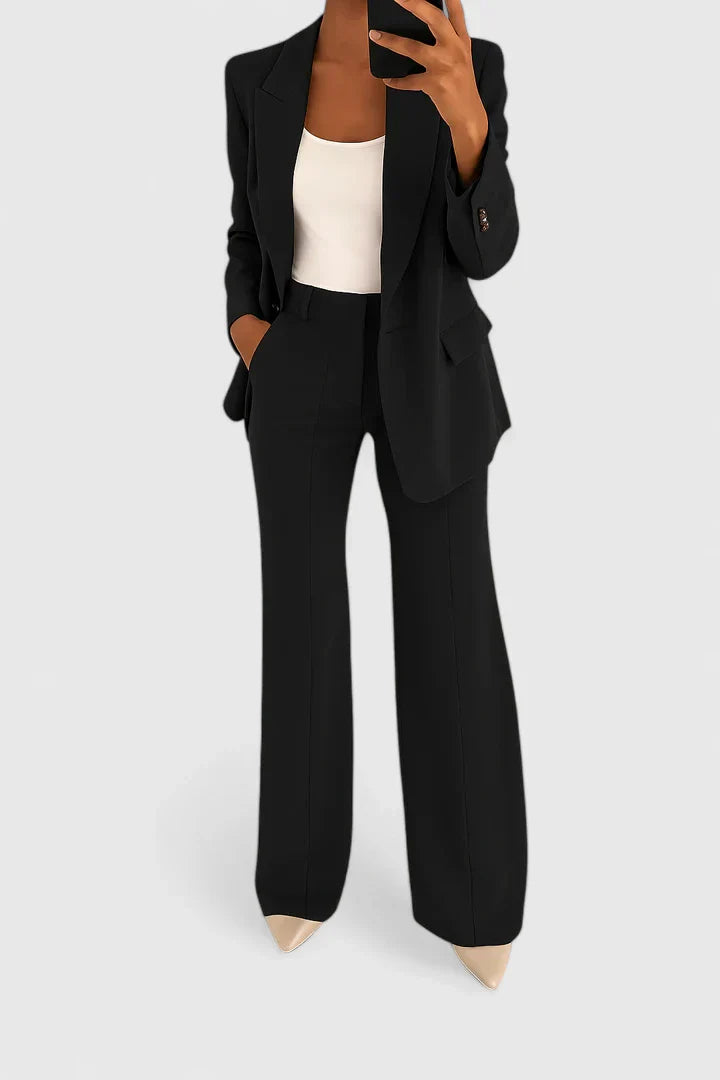 Corvella™ | Elegant Two-Piece Suit Set