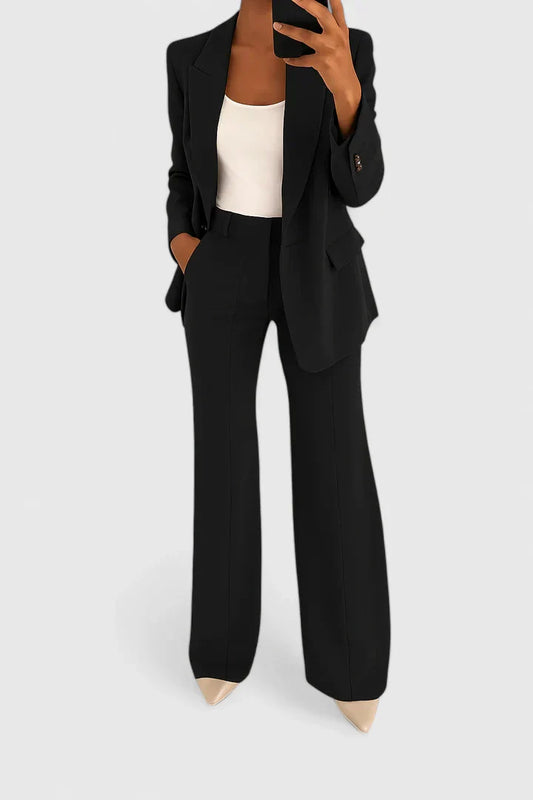 Corvella™ | Elegant Two-Piece Suit Set
