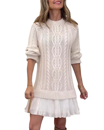 Gaëlle™ | Knit Sweater Dress