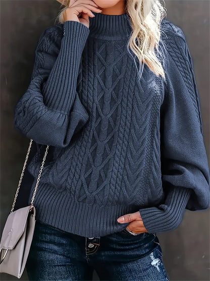 Liora™ | Casual Long Sleeve Knitted Sweater